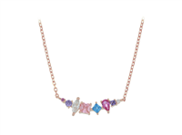 Collana Cuori Milano Donna in Argento Zircone 25045567 - 25045567
